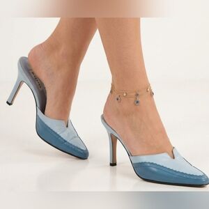 Massimo Dutti Light Blue Women's Heels  Size:40